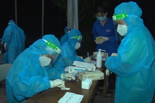 Xuất hiện nhiều ca nhiễm cộng đồng mới ở thị xã Cửa Lò và huyện Nghi Lộc 