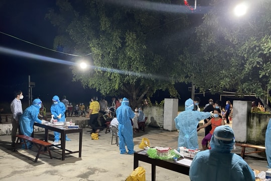 Ca nhiễm cộng đồng ở Quỳnh Lưu có lịch trình phức tạp, tiếp xúc nhiều người