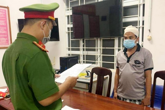 Chém bị thương 2 người thân do mâu thuẫn phân chia đất đai