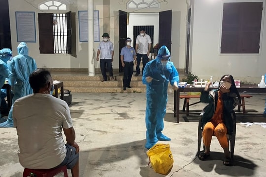 Nghệ An: Cách ly xã hội theo Chỉ thị 16 đối với xã Quỳnh Hoa (Quỳnh Lưu)