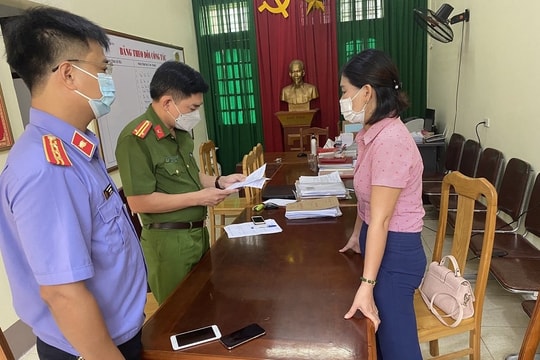 Nghệ An: Khởi tố thêm 5 bị can trong 2 vụ án 'Giả mạo trong công tác'