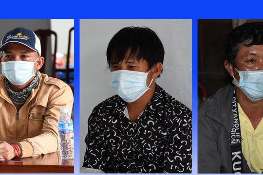 Tạm giữ 4 người gây rối, xô ngã hàng rào tại chốt kiểm dịch