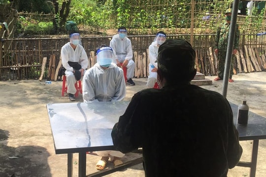 Phát hiện 4 đối tượng nhập cảnh trái phép từ Lào vào địa bàn Nghệ An