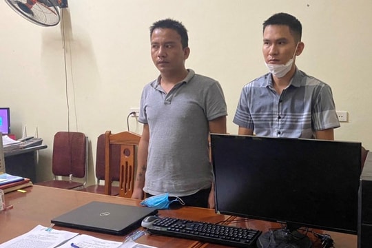 Hai thanh niên Quỳnh Lưu lên mạng lừa bán số lô, đề để chiếm đoạt tài sản