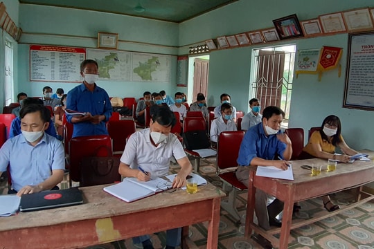 Chấm điểm sinh hoạt chi bộ mẫu ở Yên Thành