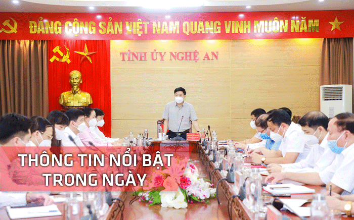 Nghệ An: Thông tin nổi bật ngày 12/10