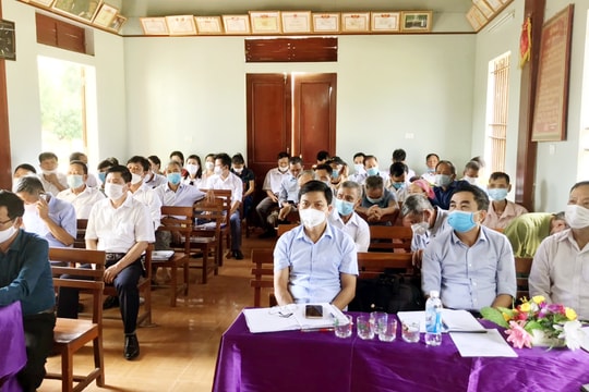 Sinh hoạt chi bộ mẫu theo quy định mới tại thị xã Hoàng Mai