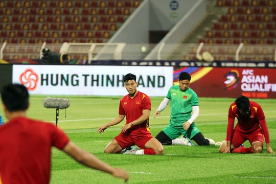 Tuyển Việt Nam sẵn sàng đấu tuyển Oman
