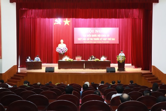 Cử tri thành phố Vinh kiến nghị tháo gỡ khó khăn khi thực hiện chính sách hỗ trợ cho lao động 