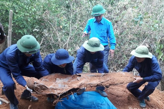 Trong 8 năm, Quân khu 4 tìm kiếm, quy tập 2.766 hài cốt liệt sĩ 