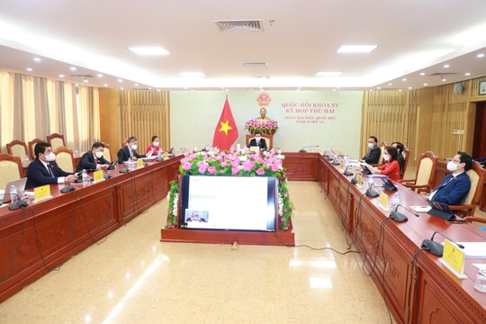 Kỳ họp thứ 2, Quốc hội khóa XV sẽ xem xét một số cơ chế, chính sách đặc thù phát triển tỉnh Nghệ An