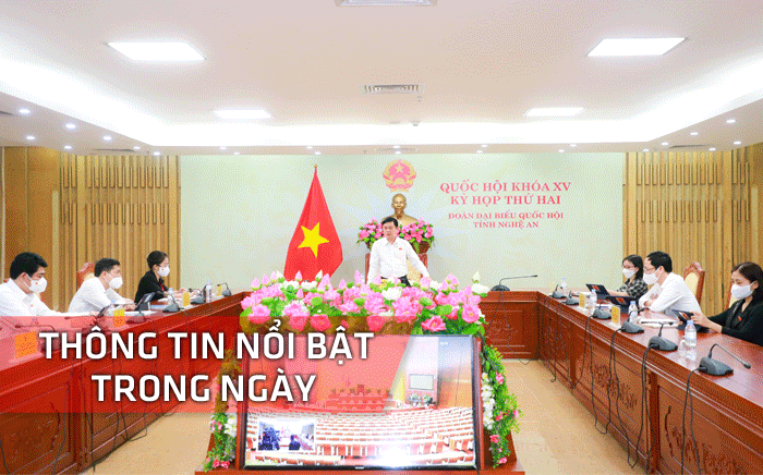 Nghệ An: Thông tin nổi bật ngày 21/10
