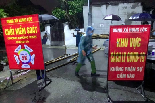 Nghệ An công bố cấp độ dịch của tỉnh và các địa phương 