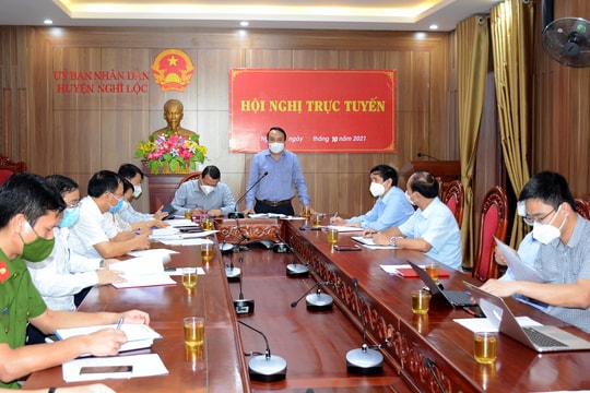 Khẩn trương kiểm soát, dập dịch Covid-19 tại 2 xã của huyện Nghi Lộc