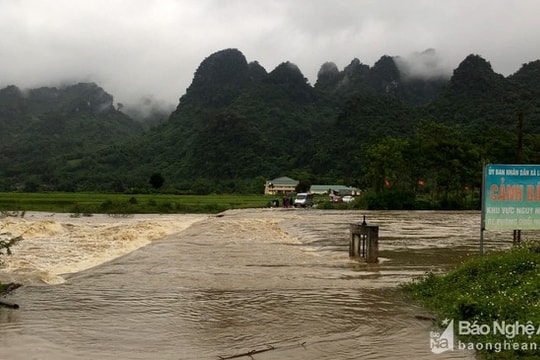 Nghệ An chủ động các phương án phòng chống lụt bão