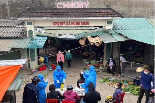 Diễn biến dịch phức tạp, Hưng Nguyên cần tập trung truy vết, tránh bỏ sót F1