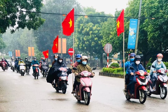 Tân Kỳ ra quân giải tỏa, chống tái lấn chiếm hành lang an toàn giao thông