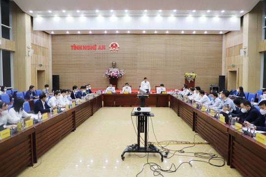 Dự tính tốc độ tăng trưởng GRDP năm 2021 của Nghệ An đạt khoảng 6,25% 