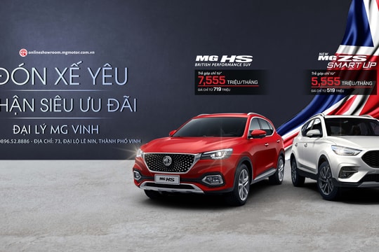 Cơ hội sở hữu ‘siêu phẩm’ MGHS và MGZS giá tốt tại Đại lý ô tô MG Vinh 