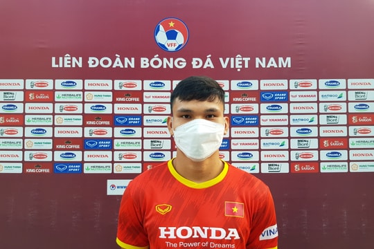 Phạm Xuân Mạnh: Tôi khát khao được góp mặt trong cuộc đối đầu với ĐT Nhật Bản sắp tới