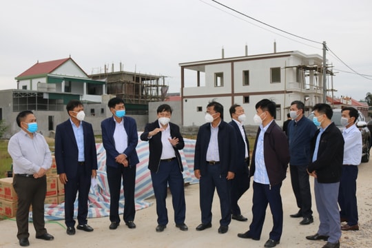 Đốc thúc đẩy nhanh tiến độ thi công cao tốc Bắc - Nam đoạn qua Diễn Châu