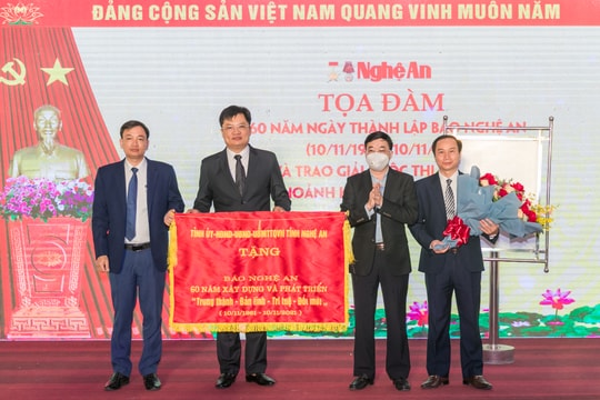 Tọa đàm kỷ niệm 60 năm thành lập Báo Nghệ An