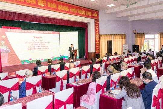 Kỷ niệm 60 năm thành lập Báo Nghệ An