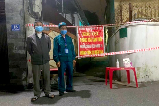 Nghệ An phong tỏa 19 hộ dân, 5 phòng trọ liên quan đến các ca nhiễm Covid-19 mới