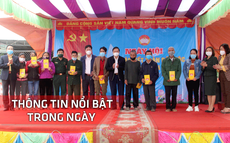 Nghệ An: Thông tin nổi bật ngày 13/11  