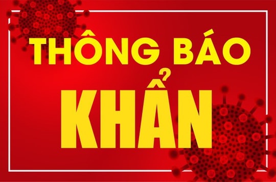 Nghệ An thông báo khẩn, tìm người đến các địa điểm liên quan bệnh nhân Covid-19