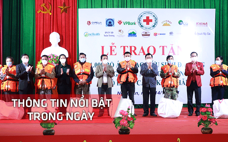 Nghệ An: Thông tin nổi bật ngày 14/11