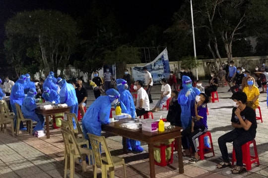 Nghệ An: Truy vết 180 F1 liên quan đến các ca nhiễm Covid - 19 cộng đồng mới