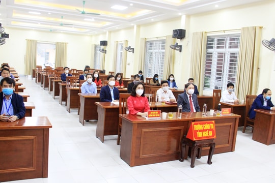 Khai giảng hai lớp Cao cấp lý luận chính trị khóa 2021 - 2023 tại Nghệ An