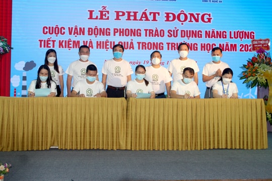 Nghệ An phát động phong trào sử dụng năng lượng tiết kiệm và hiệu quả 