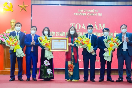 Trường Chính trị tỉnh Tọa đàm kỷ niệm 75 năm ngày thành lập