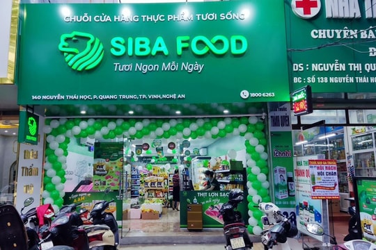 SIBA FOOD liên tiếp khai trương cửa hàng mới tại TP. Vinh (Nghệ An)