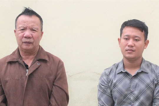 Bắt 02 đối tượng, thu giữ 40kg thuốc nổ và 200 kíp nổ