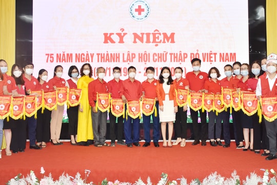 Gần 100 hội viên tham dự Hội thi tuyên truyền viên và sơ cấp cứu chữ thập đỏ