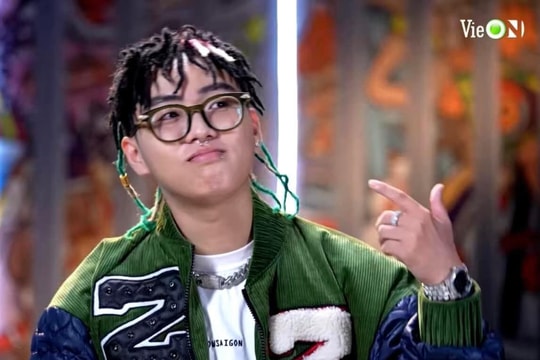 Rapper trẻ gây bất ngờ với giọng Nghệ tại cuộc thi Rap Việt mùa 2