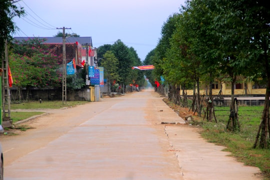 Cảnh vắng lặng chưa từng có tại tâm dịch huyện Tân Kỳ