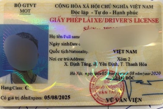 Khởi tố gã trai bản sử dụng Giấy phép lái xe giả gây tai nạn