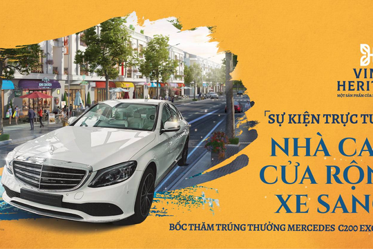 Sự kiện 'HYBRID' tại Vinh Heritage, khách hàng có cơ hội trúng lớn Mercedes C200 Exclusive