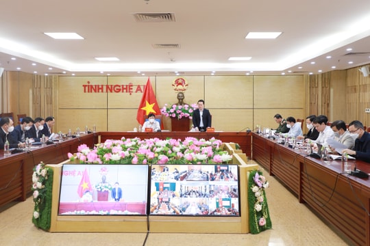 Nghệ An họp bàn phương án phòng, chống dịch  Covid-19 trong tình hình mới