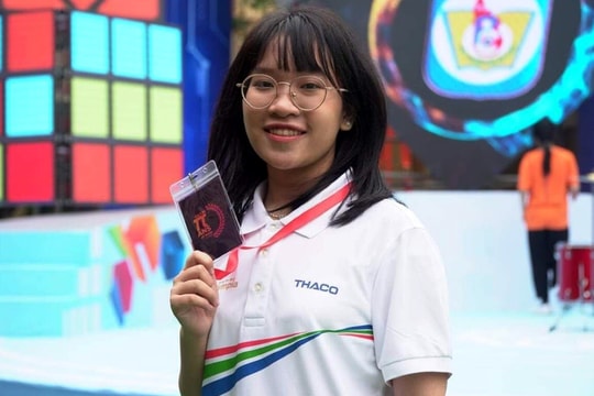  Nữ sinh trường Phan đạt giải Nhất cuộc thi Tuổi trẻ học tập và làm theo Bác