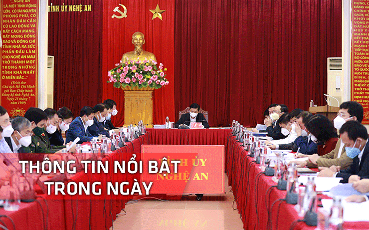Nghệ An: Thông tin nổi bật ngày 30/11