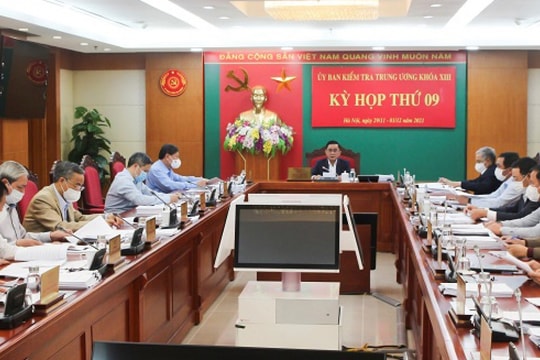 Ủy ban Kiểm tra Trung ương quyết định kỷ luật nhiều cá nhân, tổ chức