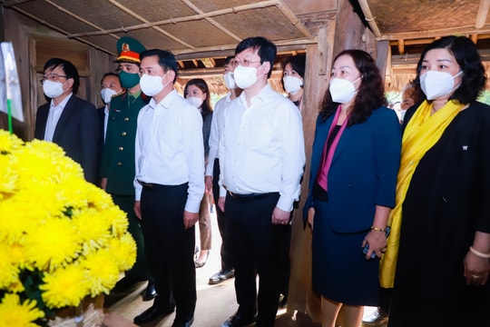 Lễ tưởng niệm 92 năm ngày mất cụ Phó bảng Nguyễn Sinh Sắc