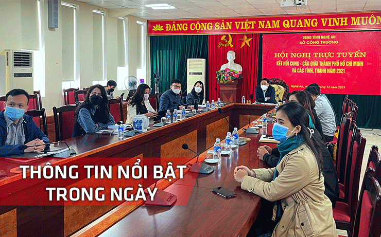 Nghệ An: Thông tin nổi bật ngày 2/12
