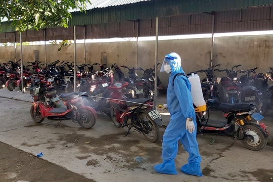 Yên Thành nâng mức độ dịch lên cấp 4 tại xã Công Thành