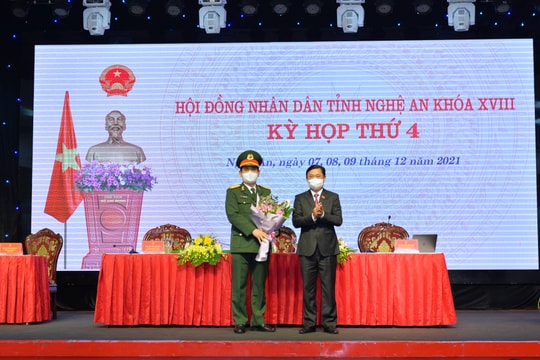 HĐND tỉnh Nghệ An miễn nhiệm, bầu bổ sung Ủy viên UBND tỉnh 